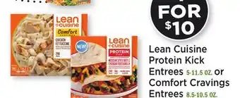 Heinen's Lean Cuisine Protein Kick Entrees 5-11.5 OZ. or Comfort Cravings Entrees 8.5-10.5 OZ offer