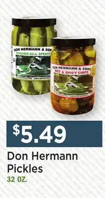 Heinen's Don Hermann Pickles offer