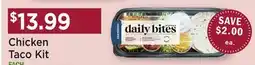 Heinen's daily bites Chicken Taco Kit offer
