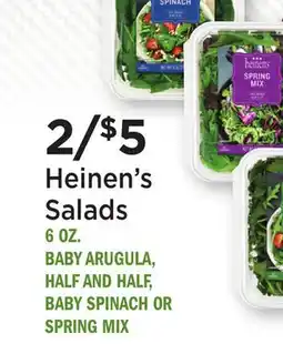 Heinen's Heinen's Salads offer