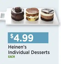 Heinen's Heinen's Individual Desserts offer