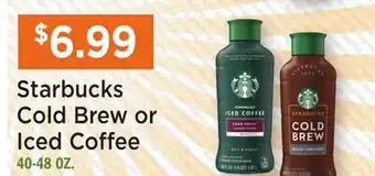 Heinen's Starbucks Cold Brew or Iced Coffee offer