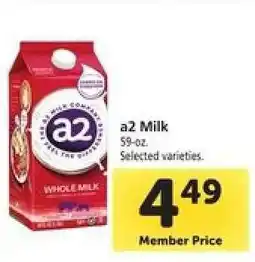 Safeway a2 Milk offer