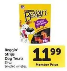 Safeway Beggin Strips Dog Treats offer