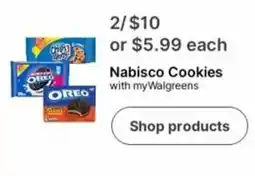 Walgreens Nabisco Cookies offer