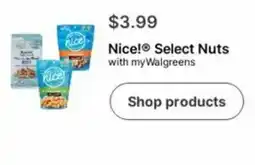 Walgreens Nice! Select Nuts offer