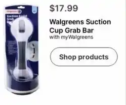 Walgreens Walgreens Suction Cup Grab Bar offer