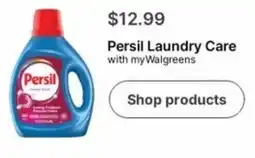 Walgreens Persil Laundry Care offer