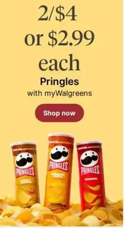 Walgreens Pringles offer