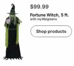 Walgreens Fortune Witch offer