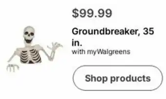 Walgreens Groundbreaker offer