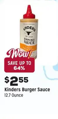 Grocery Outlet Burger Sauce offer