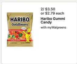 Walgreens Haribo Gummi Candy offer
