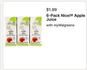 Walgreens 6-Pack Nice! Apple offer