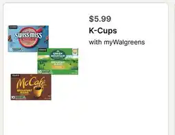 Walgreens K-Cups offer
