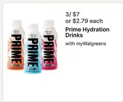 Walgreens Prime Hydration Drinks offer