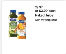 Walgreens Naked Juice offer