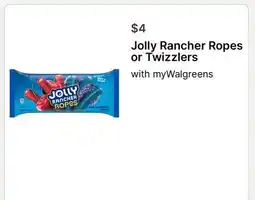 Walgreens Jolly Rancher Ropes or Twizzlers offer