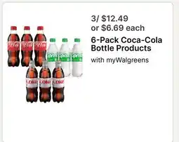 Walgreens 6-Pack Coca-Cola Bottle Products offer