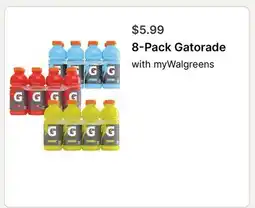 Walgreens 8-Pack Gatorade offer