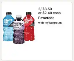 Walgreens Powerade offer