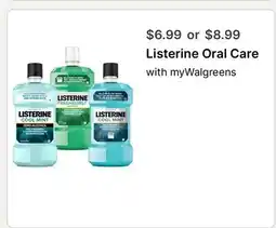 Walgreens Listerine Oral Care offer