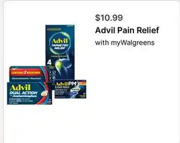 Walgreens Advil Pain Relief offer
