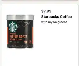 Walgreens Starbucks Coffee offer