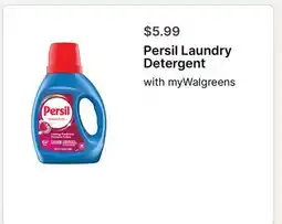 Walgreens Persil Laundry Detergent offer