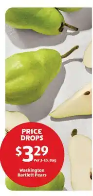 Aldi Washington Bartlett Pears offer