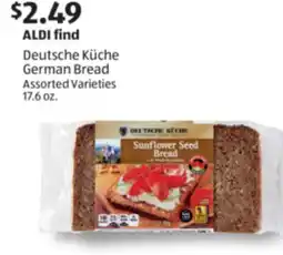 Aldi Deutsche KÃƒÂ¼che German Bread offer