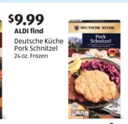 Aldi Deutsche KÃƒÂ¼che Pork Schnitzel offer