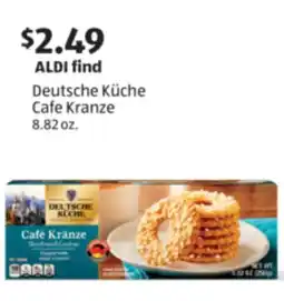 Aldi Deutsche Küche Cafe Kranze offer
