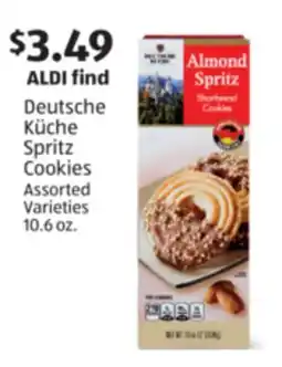 Aldi Deutsche KÃƒÂ¼che Spritz Cookies offer
