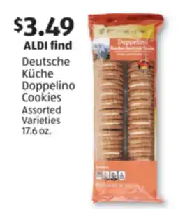 Aldi Deutsche KÃƒÂ¼che Doppelino Cookies offer