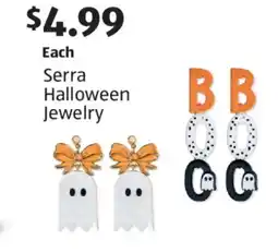 Aldi Serra Halloween Jewelry offer