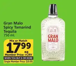 Albertsons Gran Malo Spicy Tamarind Tequila offer