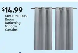 Aldi KIRKTON HOUSE Room Darkening Window Curtains offer