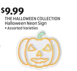 Aldi THE HALLOWEEN COLLECTION Halloween Neon Sign offer