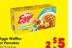 Vallarta Supermarkets Eggo Waffles or Pancakes offer