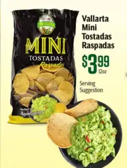 Vallarta Supermarkets Vallarta Mini Tostadas Raspadas offer