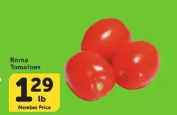 Albertsons Roma Tomatoes offer