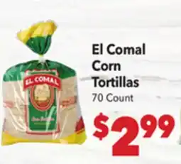 Vallarta Supermarkets El Comal Corn Tortillas offer