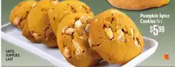 Vallarta Supermarkets Pumpkin Spice Cookies offer