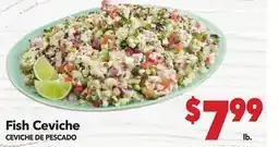 Vallarta Supermarkets Fish Ceviche / CEVICHE DE PESCADO offer
