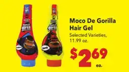 Vallarta Supermarkets Moco De Gorilla Hair Gel offer