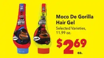 Vallarta Supermarkets Moco De Gorilla Hair Gel offer