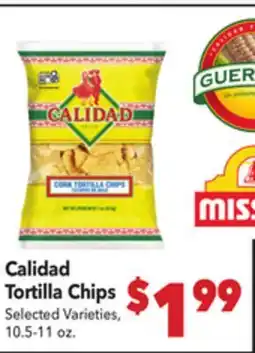 Vallarta Supermarkets Calidad Tortilla Chips offer