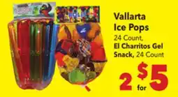 Vallarta Supermarkets Vallarta Ice Pops offer