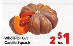 Vallarta Supermarkets Whole Or Castilla Squash offer